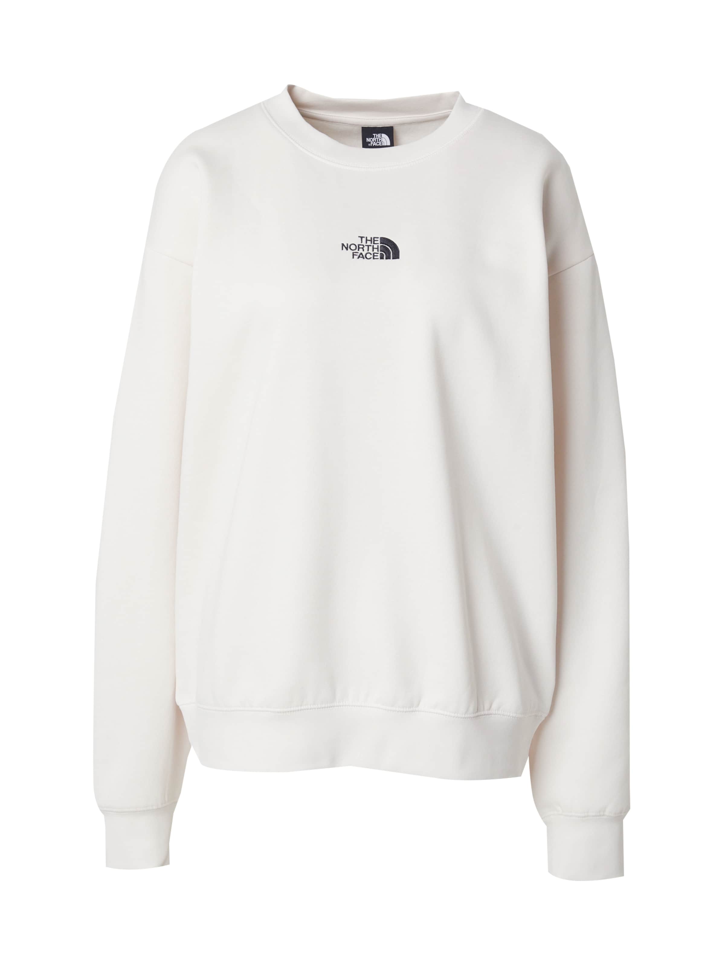 THE NORTH FACE Sweatshirt in White: front
