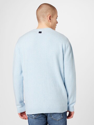 Pull-over 'Hairy' COLOURS & SONS en bleu