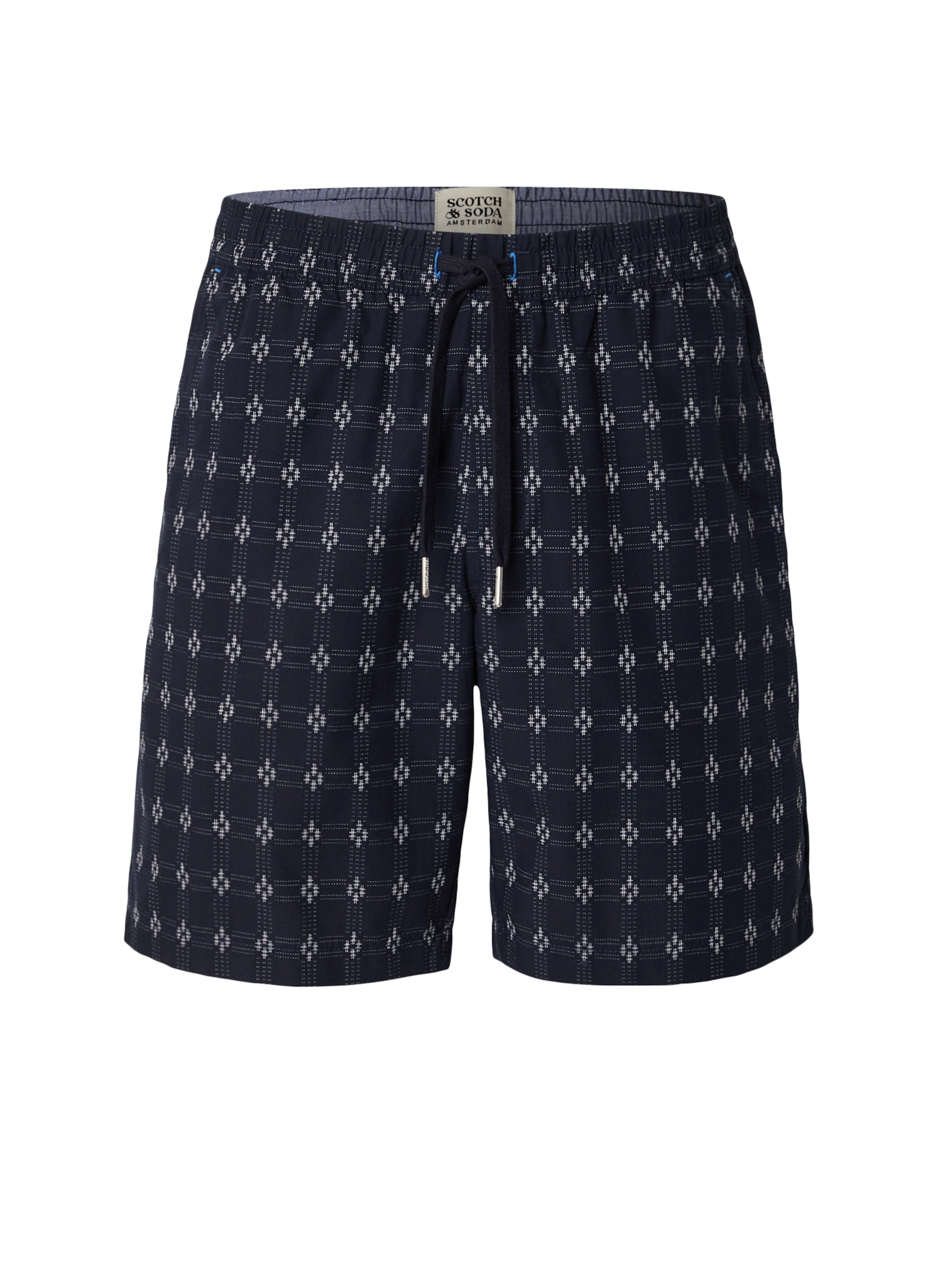 SCOTCH & SODA Trousers in Dark blue / White, Item view