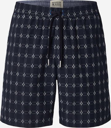 SCOTCH & SODA Широка кройка Панталон в синьо: отпред