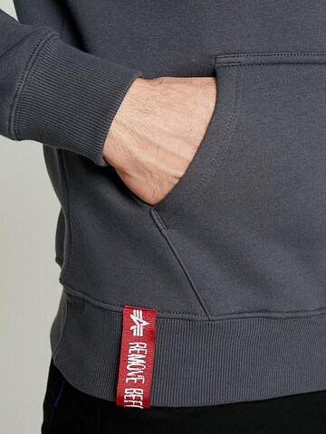 ALPHA INDUSTRIES Sweatshirt 'Basic' in Grey