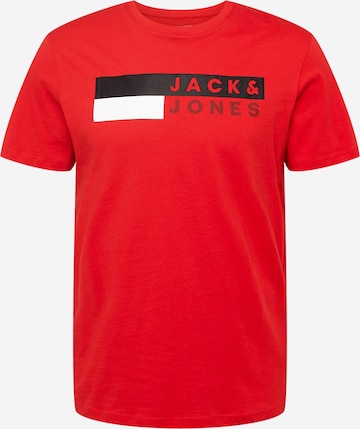 JACK & JONES T-Shirt in Rot: predná strana