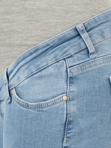Skinny Jeans 'Olivia' di MAMALICIOUS in blu