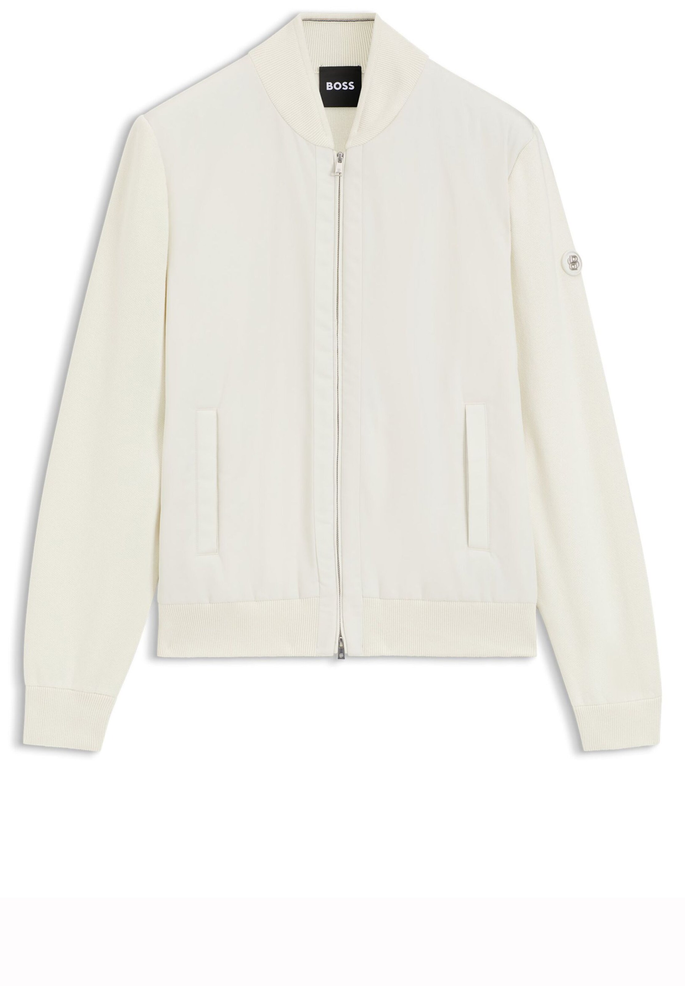 BOSS Jacke 'Levaio' in Weiß: Vorderseite