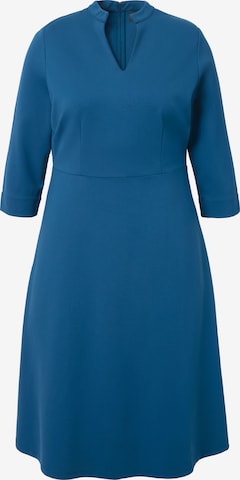 Ulla Popken Kleid in Blau: Vorderseite