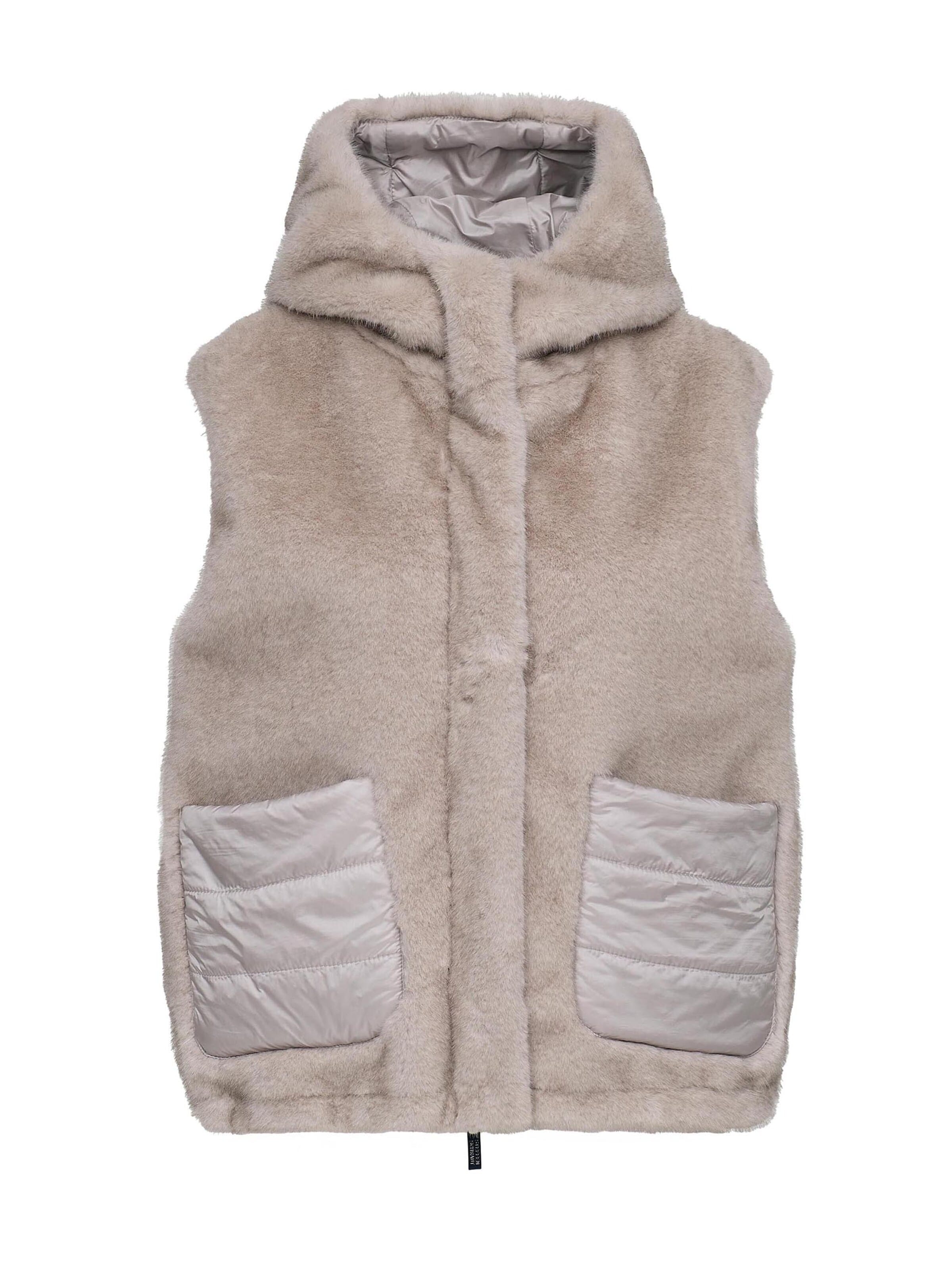 MANISA Between-Season Jacket in Grey: front