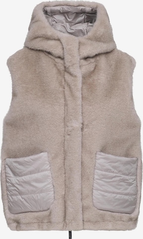 MANISA Between-Season Jacket in Grey: front