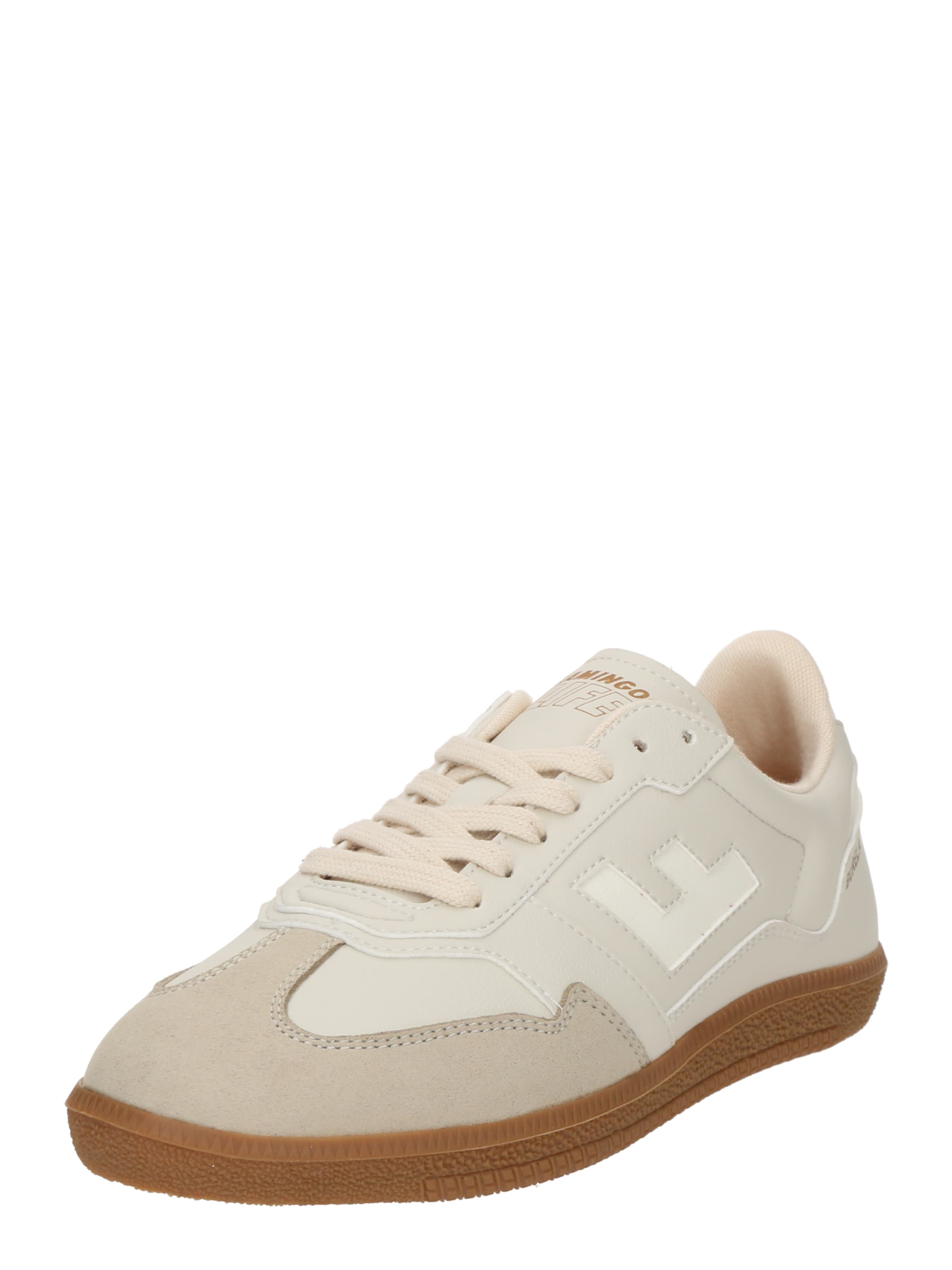 Flamingos' Life Platform trainers 'Burela Slim' in White: front