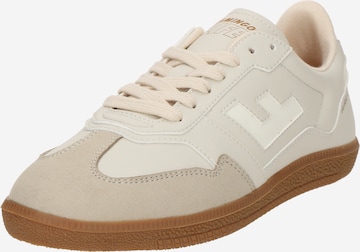 Sneaker bassa 'Burela Slim' di Flamingos' Life in bianco: frontale