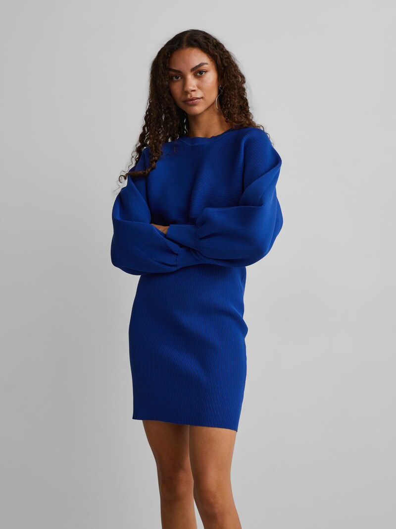 Women Clothing Y.A.S Knit dresses Dark Blue