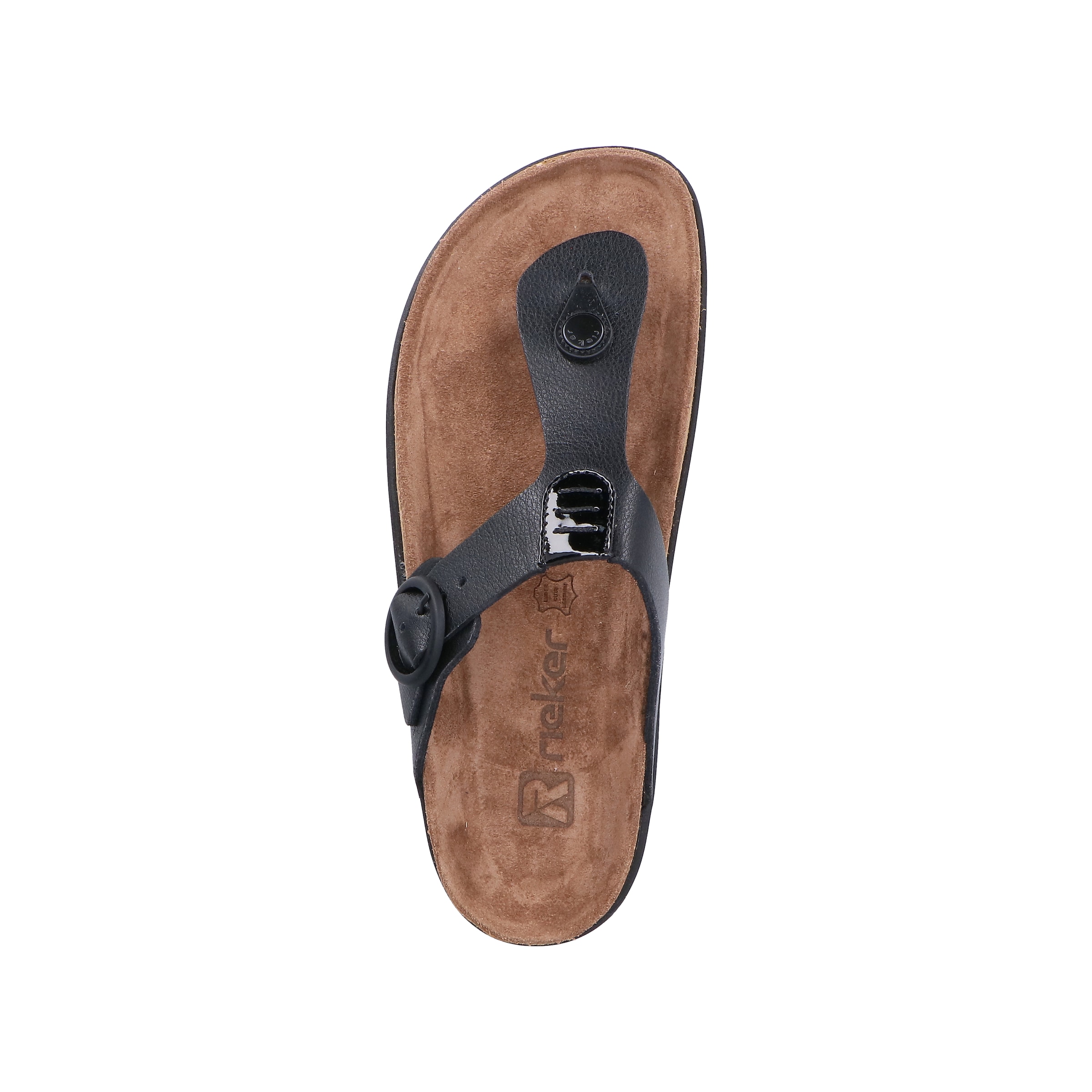 Tongs 'V3150' Rieker en noir