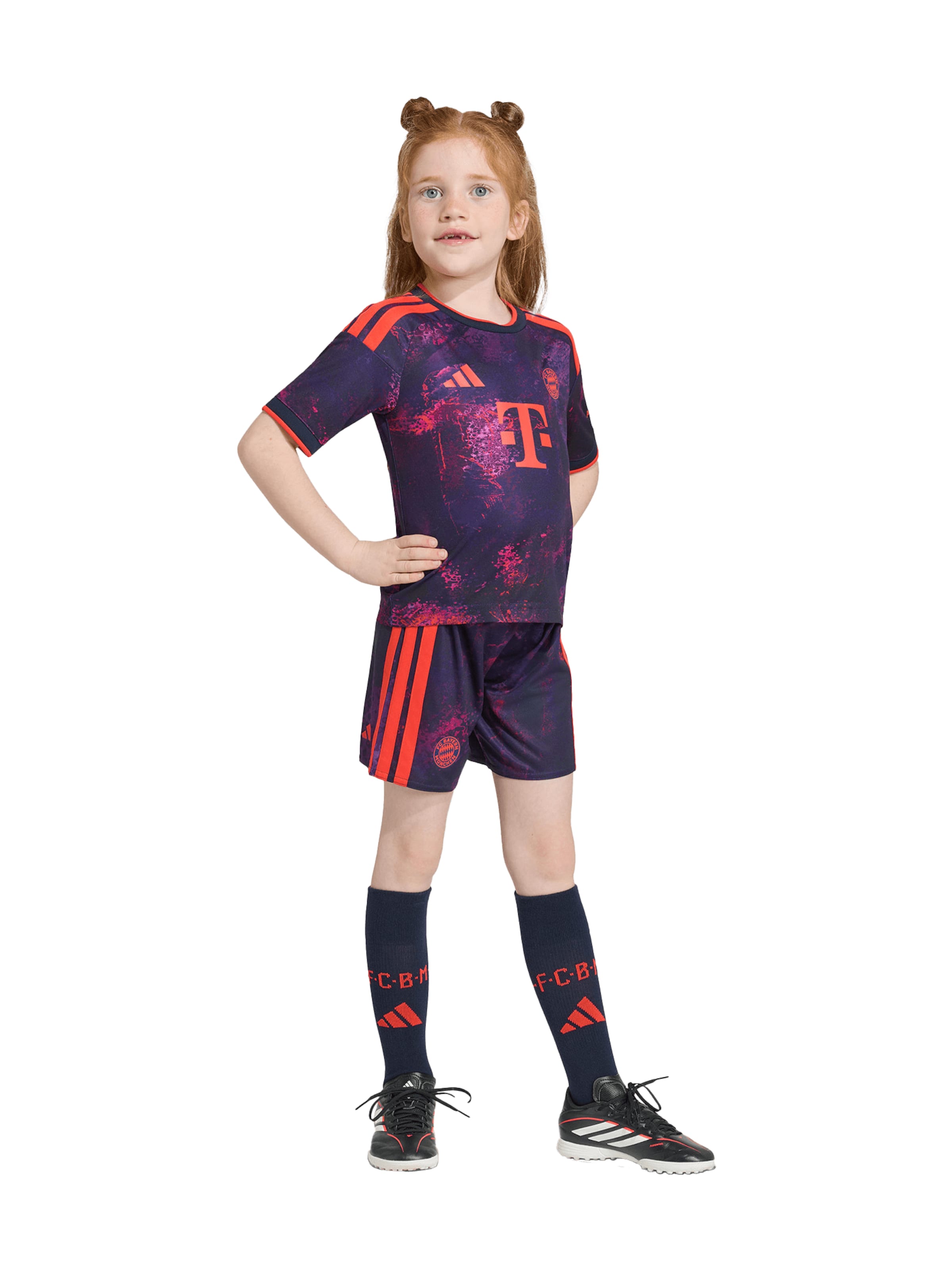 ADIDAS PERFORMANCE Trainingsanzug 'FC Bayern München Champions League 26-27' in Lila: Vorderseite