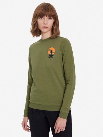 WESTMARK LONDON Sweatshirt 'X-MAS' in Groen: voorkant