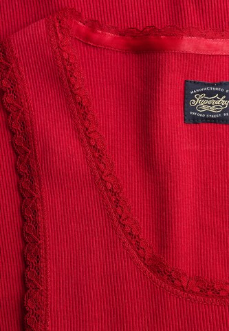 Superdry & Co Top in Rood