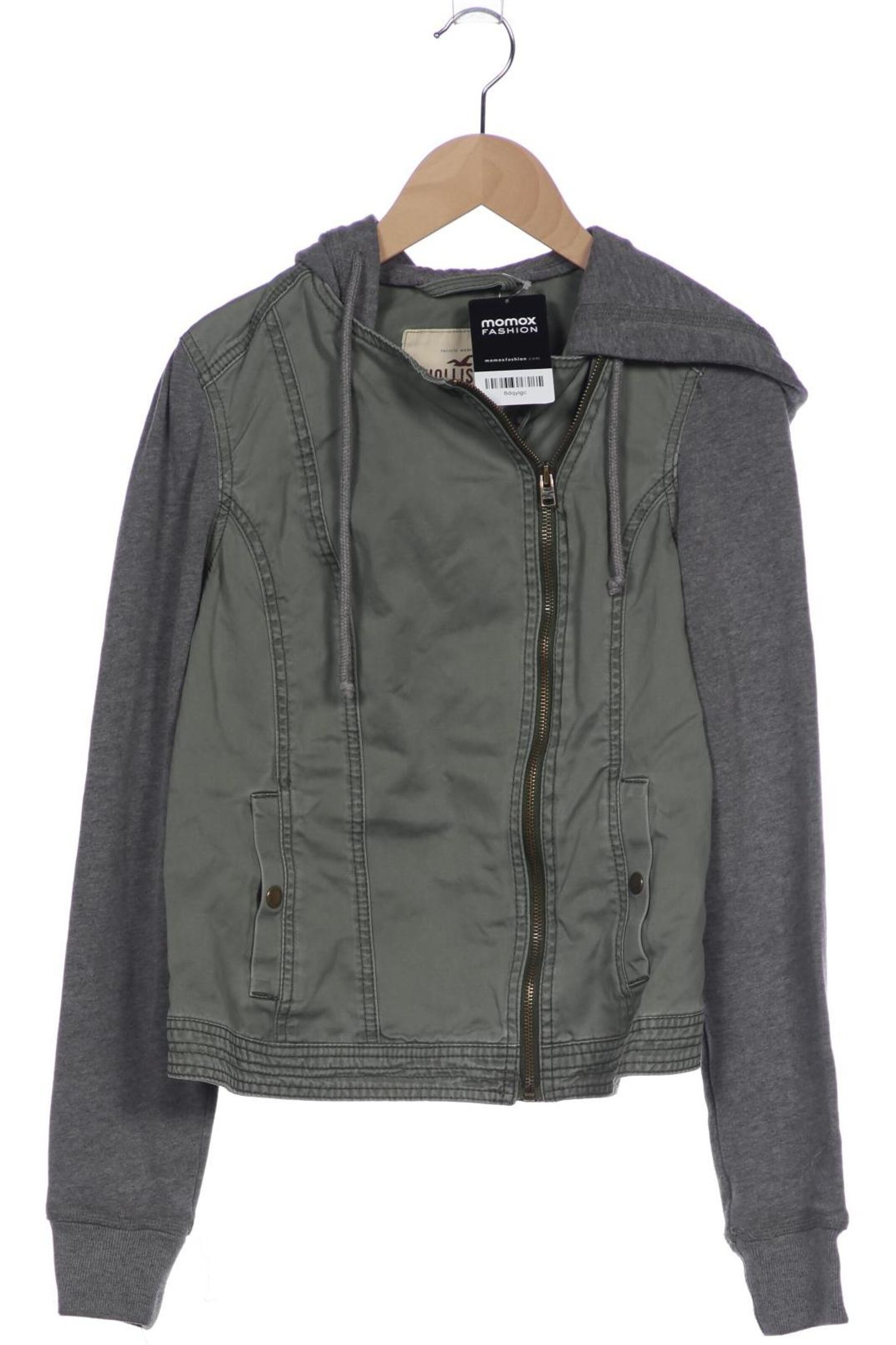 HOLLISTER Jacket & Coat in M in Green: front