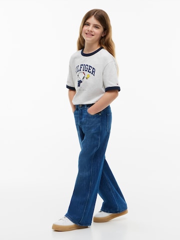 TOMMY HILFIGER Koszulka 'PEANUTS' w kolorze szary