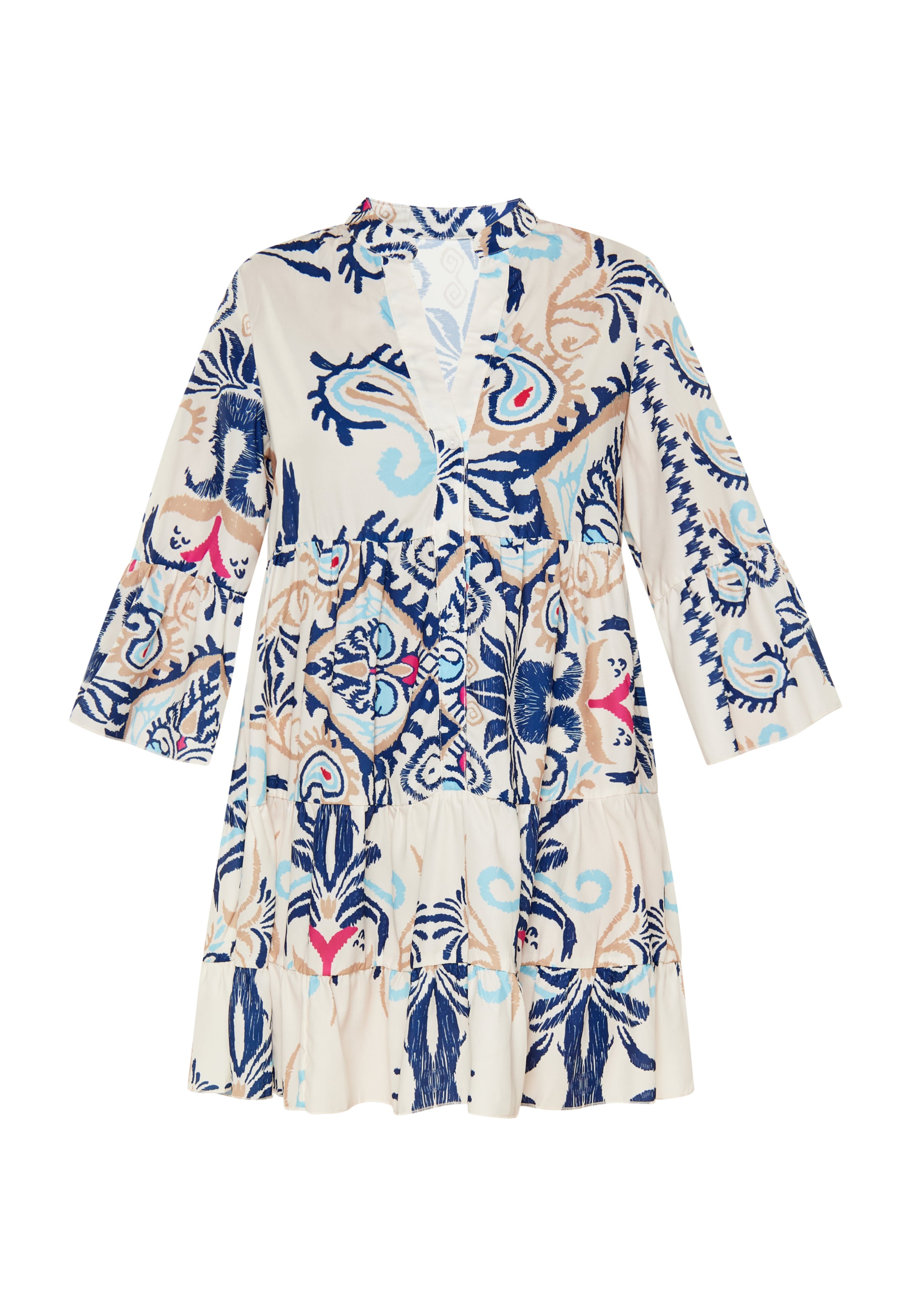 Gaya Shirt dress in White: front