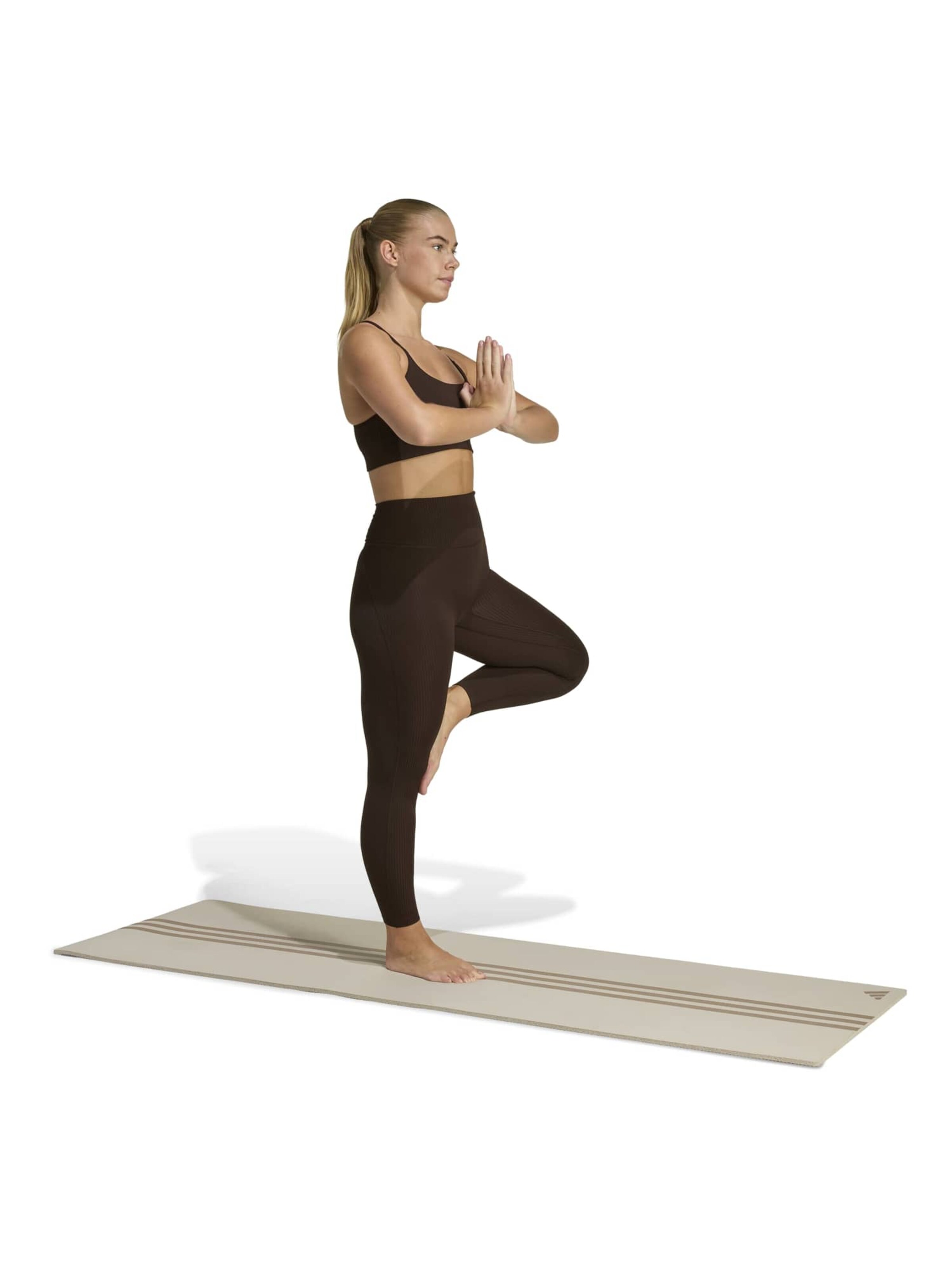 Bustino Reggiseno sportivo 'ALL ME' di ADIDAS PERFORMANCE in marrone