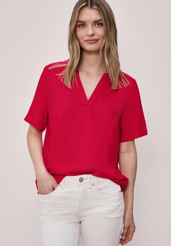STREET ONE Bluse in Rot: Vorderseite