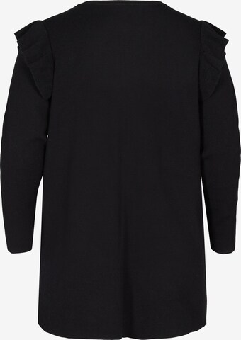 Zizzi Cardigan 'Minko' i sort