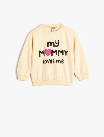 Koton Sweatshirt in Beige: front