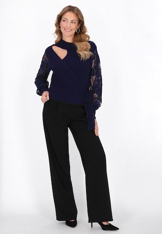 Pull-over faina en bleu