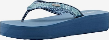 ESPRIT T-Bar Sandals in Blue: front