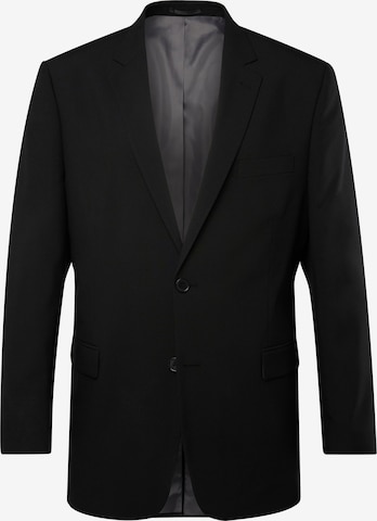 Men Plus Blazer 'Madrid' in Black: front