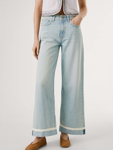 Wide leg Jeans di Pepe Jeans in blu: frontale