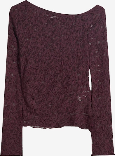 Bershka Paita värissä viininpunainen, Tuotenäkymä