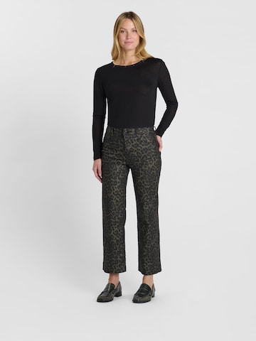 Regular Pantalon chino 'PULPHI24' Le Temps Des Cerises en noir : devant