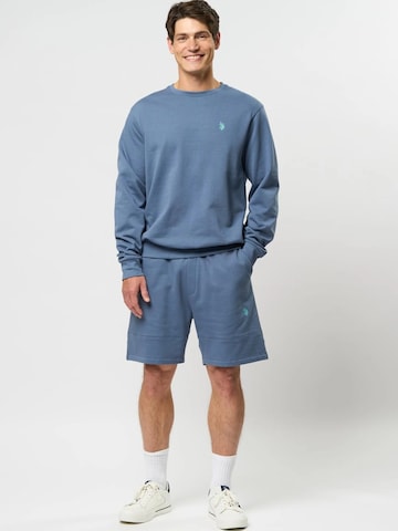 U.S. POLO ASSN. Sweatshirt 'Hugo' i blå