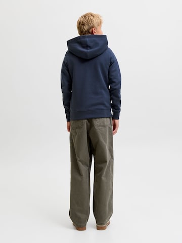 Bluză de molton 'JJTOM' de la Jack & Jones Junior pe albastru