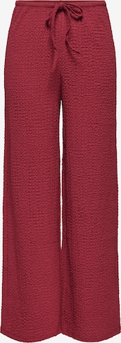 ONLY Loose fit Pants 'ONLErikka' in Red: front