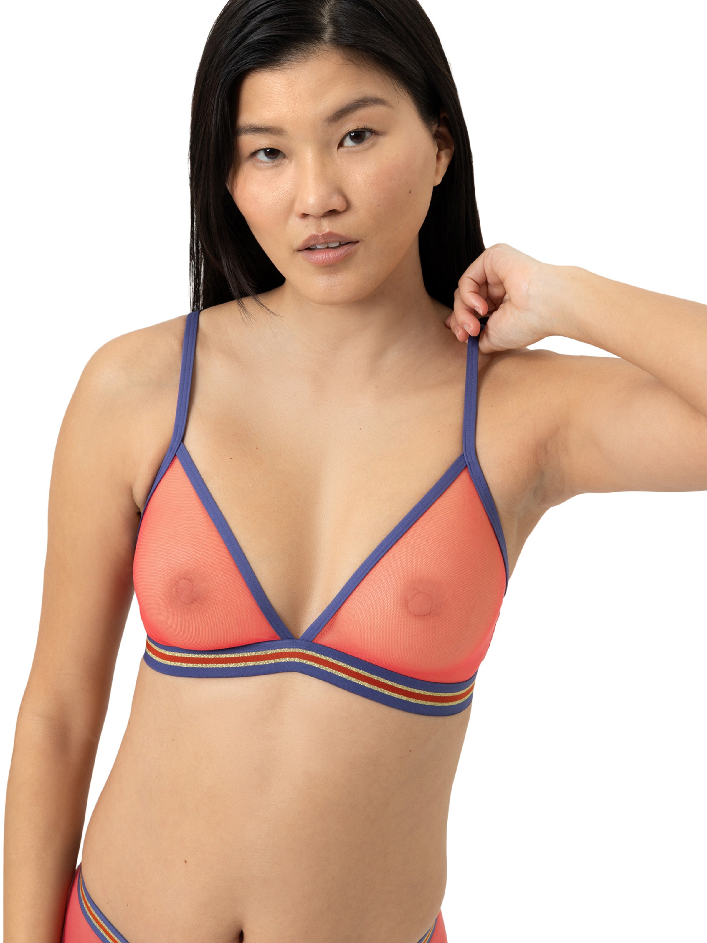 Mey Triangel BH 'Poetry Sheer' in Oranje