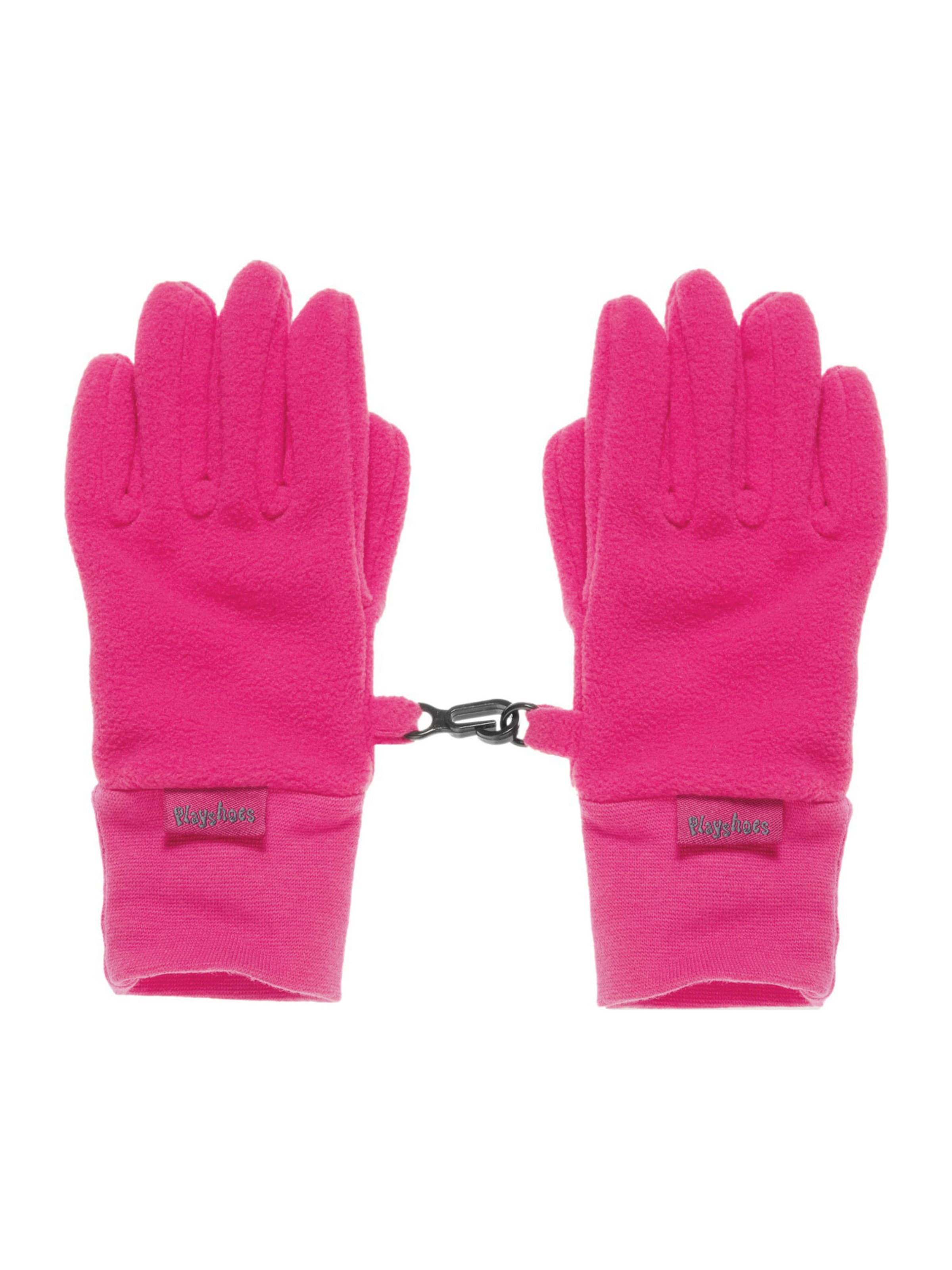 PLAYSHOES Rękawiczki w kolorze różowy: przód