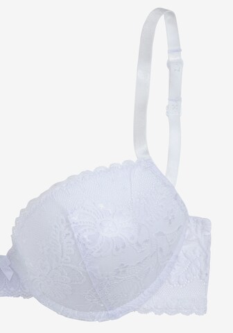 Push-up Soutien-gorge LASCANA en blanc