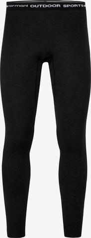 normani Long Johns 'Gold Coast' in Black: front