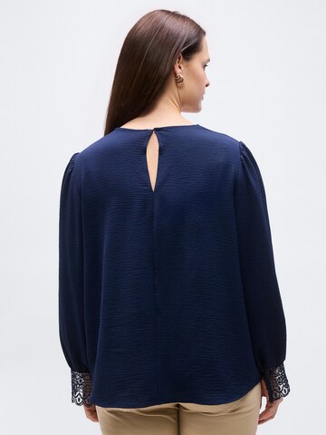 Vero Moda Curve Blúz 'VMCALVA' - kék