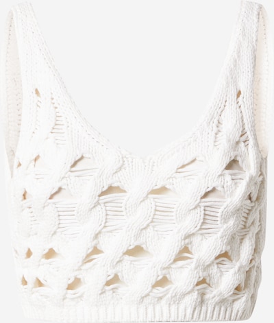 WEEKDAY Knitted Top in White, Item view