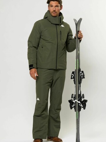 KAPPA Talvitakki ' Ski Jacket ' värissä vihreä