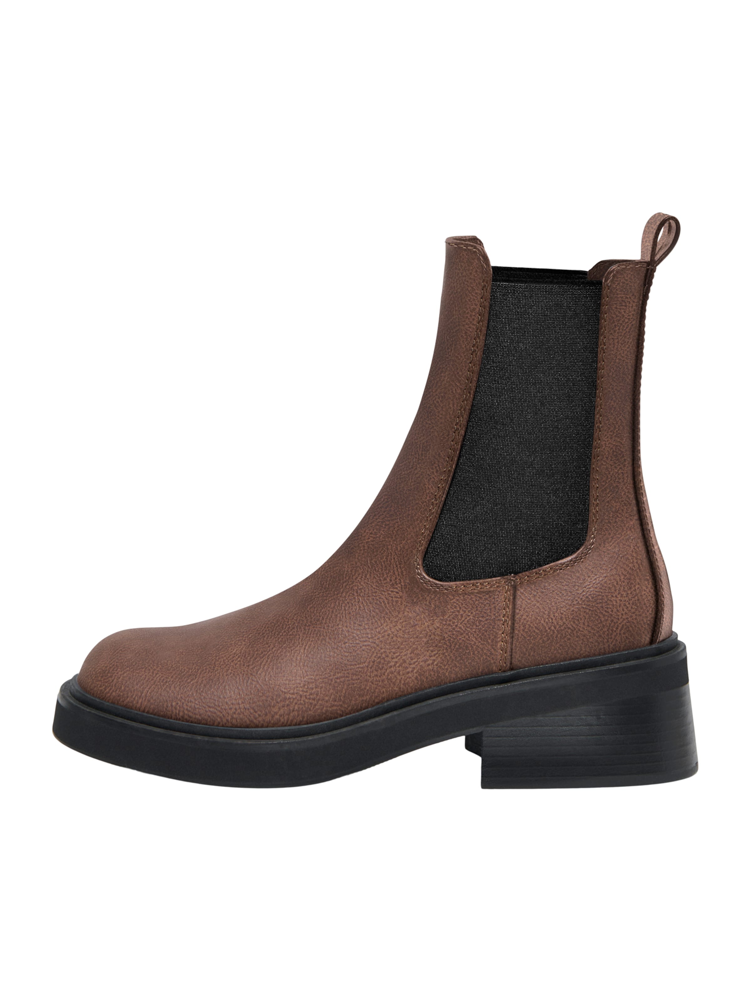 Chelsea Boots ONLY en marron : devant