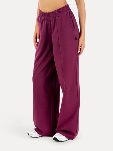 Smilodox Loosefit Broek in Lila