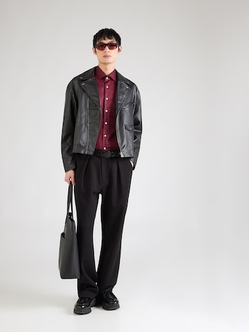 Michael Kors Слим Деловая рубашка в Красный