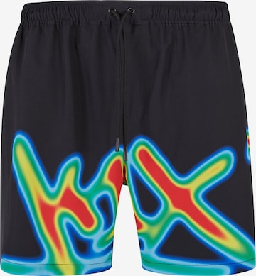 regular Pantaloni di K1X in nero: frontale