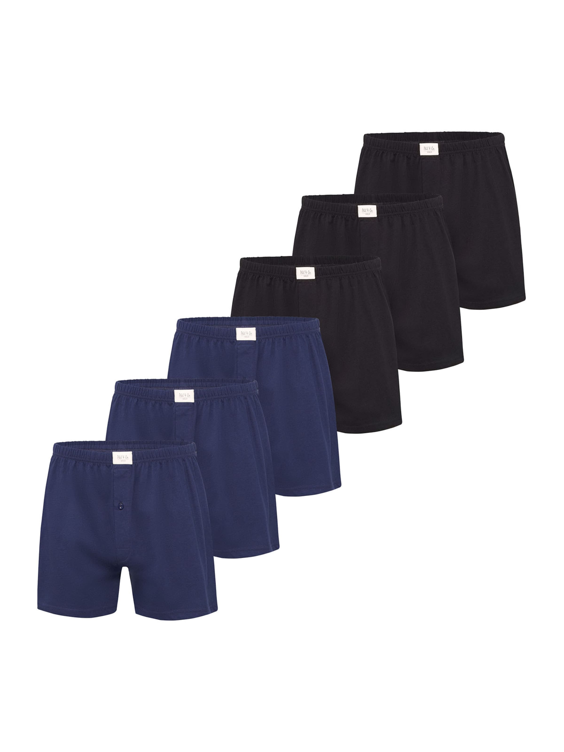 Phil & Co. Berlin Boxershorts in Blau: Vorderseite