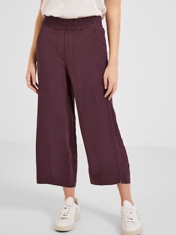 CECIL Wide leg Pants 'Neele' in Red: front
