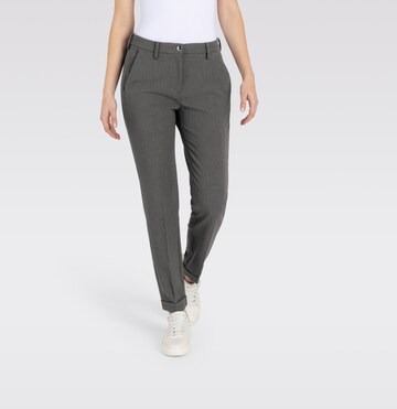 MAC Regular Chino Pants in Grey: front