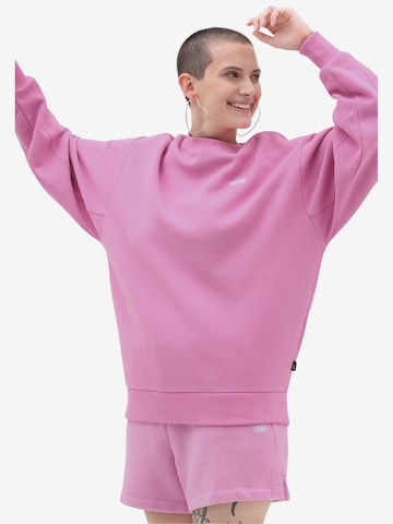 Bluză de molton de la VANS pe roz