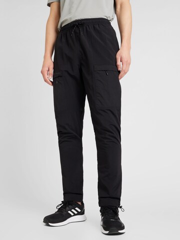 Regular Pantalon cargo ADIDAS ORIGINALS en noir : devant